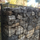 Durable Stainless Steel Gabion Wire Mesh 1.8mx0.5mx2m Pvc Coated