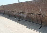 H1.5m Metal Crowd Control Barriers Powder Coated Steel Pedestrian Barriers