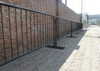 1.2m High Metal Crowd Control Barriers Powder Coated Pedestrian Barricade