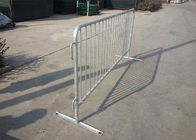 H1200mm 1500mm Metal Crowd Control Barriers Galvanized Pedestrian Fence