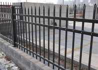 Skyhall Picket Tubular Steel Fence 2000mm Powder Coated Wire Mesh Panels