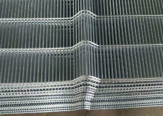 Highway 60mm Post Anti Climb Security Fencing OHSAS 358 Mesh Fencing