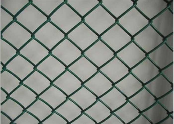 High 1.5m Six Foot Chain Link Fence Vinyl Coated Chain Link Fence 6ft For Airport