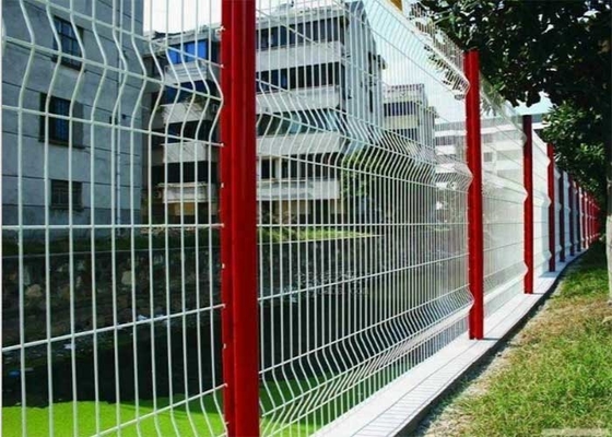 Dutch Post 2430mm PVC Coated Welded Wire Fence 5 Ft Welded Wire Fencing