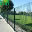 50x200mm 4.0mm 3d Welded Wire Mesh Fence Hot Dip Galvanized Pvc Coated Curved Panel