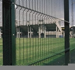 Welded 358 Anti Climb High Security Wire Mesh Fence Green