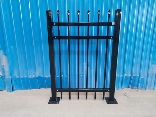 Galvanized Wrought Iron Garden Steel Tubular Fencing