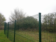 3d V Bending Curved Garden Farm Welded Wire Mesh Panel Fencing Metal PVC Coated