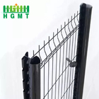 6.0mm 3d Wire Fence Panels Metal Border Fencing Weather Resistance