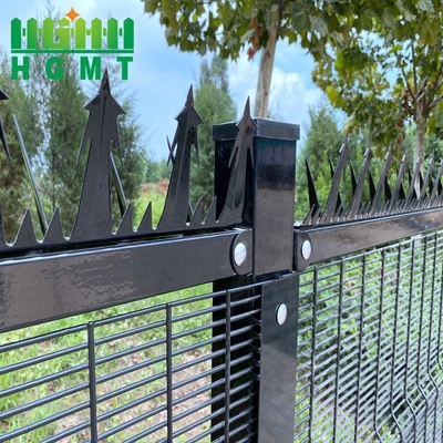 900mm Powder Coated 358 High Security Fence Anti Climb