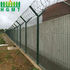Grey 358 High Security Fence Clear View Anti Climb