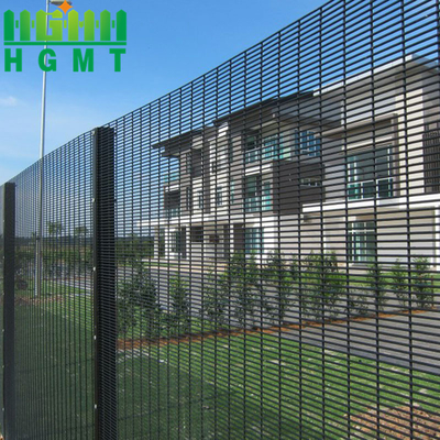 358 Anti Climb Fence Galvanized Curved High Security