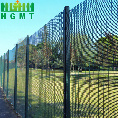 High Security Anti Climb Iron 358 Garden Mesh Fence Anti Theft Powder Coated