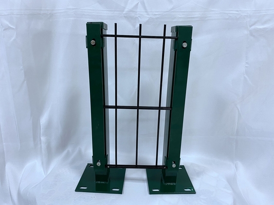 Galvanized And Pvc Coated Double Horizontal Wire Mesh Fence 868 / 656