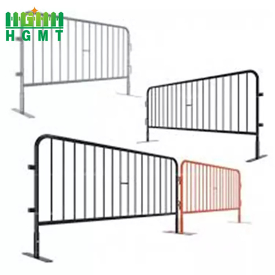 America Market Temporary Portable Movable Metal Panels Crowd Control Printed Event Barrier Fencing for Sale