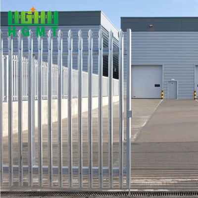 H Post Stainless Steel Palisade Fencing Hot Dip Galvanized European