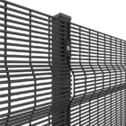 Heavy Duty Small Hole Clear View Anti Climb Fence Panel Powder Coated Galvanized Security 358 Wire Mesh Fence Panel