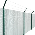 Clear View PVC coating 358 High Security Perimeter Mesh anti-climb fence