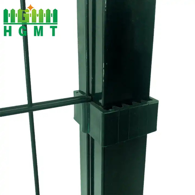 Roadside Steel Wire Mesh Security Green Powder Coated Rust-proof Safety 3D Fold Fence Panel