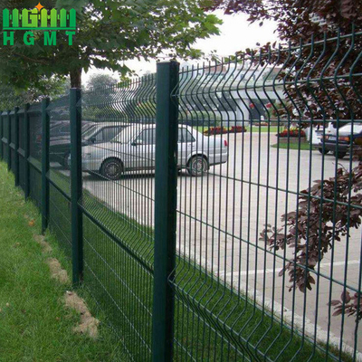 Industrial High security Decorative Powder-coated Iron Rust-proof Welded mesh 3D Fencing