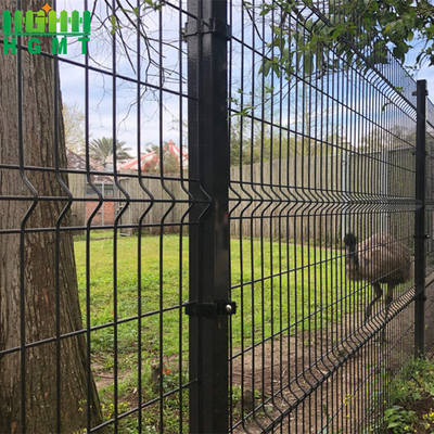 Industrial High security Decorative Powder-coated Iron Rust-proof Welded mesh 3D Fencing