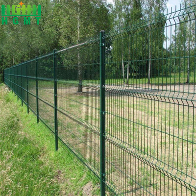 Industrial High security Decorative Powder-coated Iron Rust-proof Welded mesh 3D Fencing