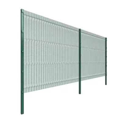 358 Dense Small Hole Wire Mesh Fence PVC Coated Crimped Technique Anti-Climbing Isolation Net