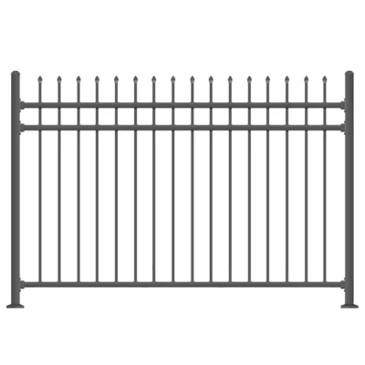 Factory Price Metal Fence Privacy Galvanized Steel Fence Panel
