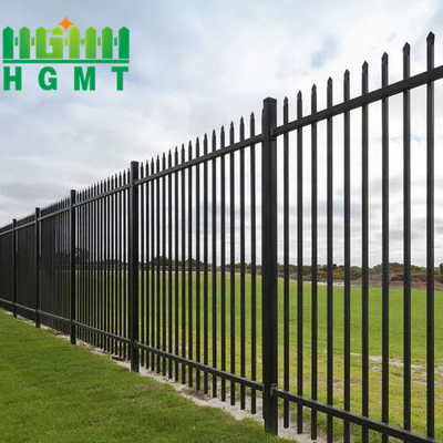 Elegant Exquisite Tubular Steel Fence Guardrail Custom Design Residential Garden Guardrail