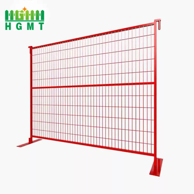 Factory Customized Canada Construction Hot Dipped Galvanized Temporary Fencing 6x10 Temporary Fence