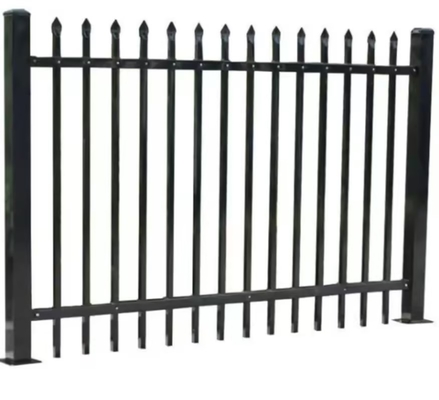 Elegant Exquisite Tubular Steel Fence Guardrail Custom Design Residential Garden Guardrail