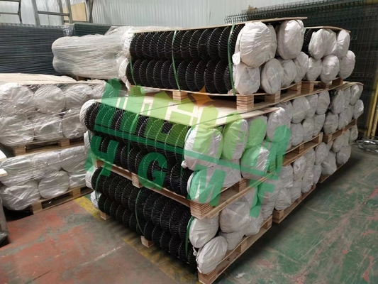 High Quality 6ft 8ft Diamond Mesh Chain Link Cyclone Wire Fence Roll Aluminum