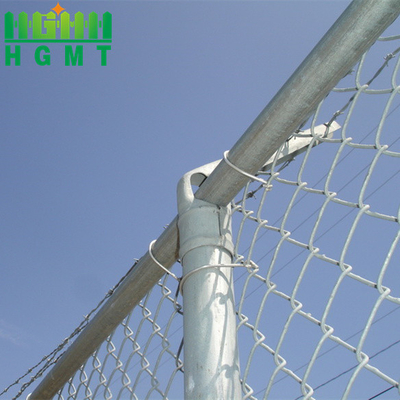 Galvanized Diamond Wire Mesh Fence Welded Wire Mesh Chain Link Fence For Farm