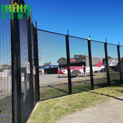 Customized Various Colors Powdwr Ccoating Heavy Duty Airport 358 Security Fence Panel