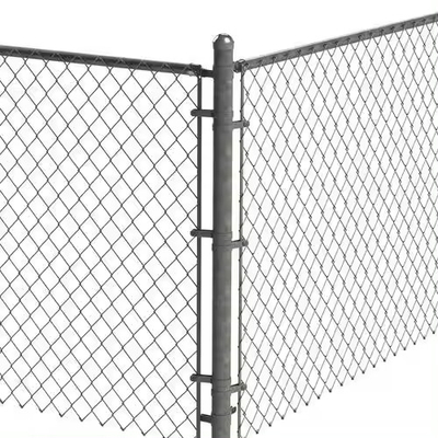 Wholesale Low Price Easily Assembled Sustainable Waterproof Cheap Chain Link Fencing for Highway Fence