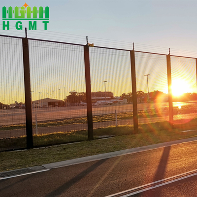 Easily Assembled 358 Mesh Fencing High Quality Anti Climbing Security With Spikes