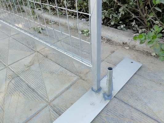 Easy to Install And Remove Temporary Security Fence Five Foot High Australia Steel Fence