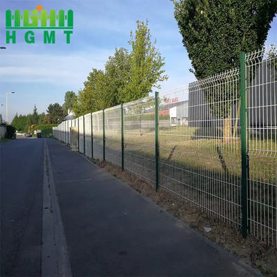 Cheap Price Professional Residential Privacy PVC Coated Curved Steel Design Security 3D Wire Mesh Fence