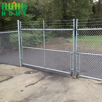 Wholesale Price 8 Foot Tall Galvanized Diamond Wire Mesh Chain Link Fence