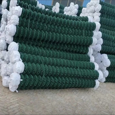 Hot Dipped Galvanized Cyclone Wire Mesh Fencing 8 Ft Roll Pvc For Philippines