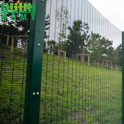 Galvanized High Security Fencing 358 Anti Climb Fence Clear View Fence