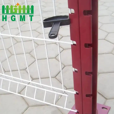 Sport Field Rust proof Decorative PVC coated Metal Welded Wire Mesh 3D Fences For Sale