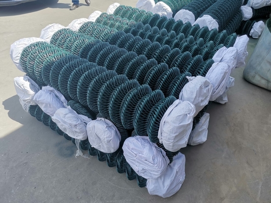 Playground Galvanized Chain Link Fence Wire Mesh 100 Ft Roll For Sale