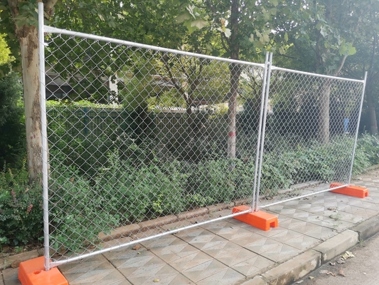 Hot Dipped Galvanized Removable Welded Metal 2.1x2.4 Australia Standard Construction Temporary Fence Panel