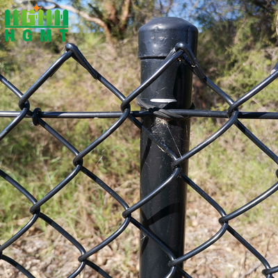 Cheap High Quality Electric Galvanized Metal Heavy Football Field Chain Link Fence For Sale