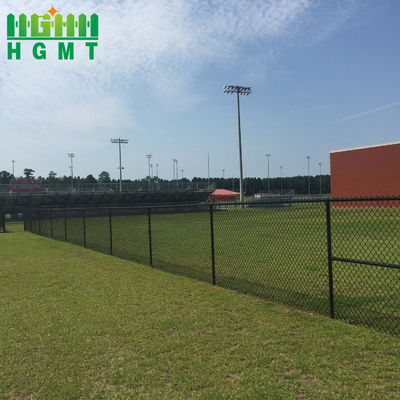 Cheap High Quality Electric Galvanized Metal Heavy Football Field Chain Link Fence For Sale