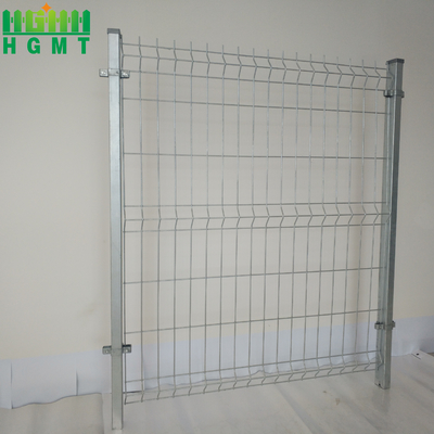 Outdoor Garden Decorative Security Welded Wire Mesh 3D Fence Panel With Gate
