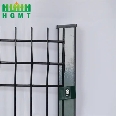 Outdoor Garden Decorative Security Welded Wire Mesh 3D Fence Panel With Gate