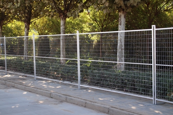 Easy to Install And Remove Temporary Security Fence Five Foot High Australia Steel Fence