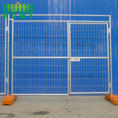 Australian Outdoor Removable Iron Steel Wire Temporary Fencing Panels Security Building Construction Event Cloture Temp Site